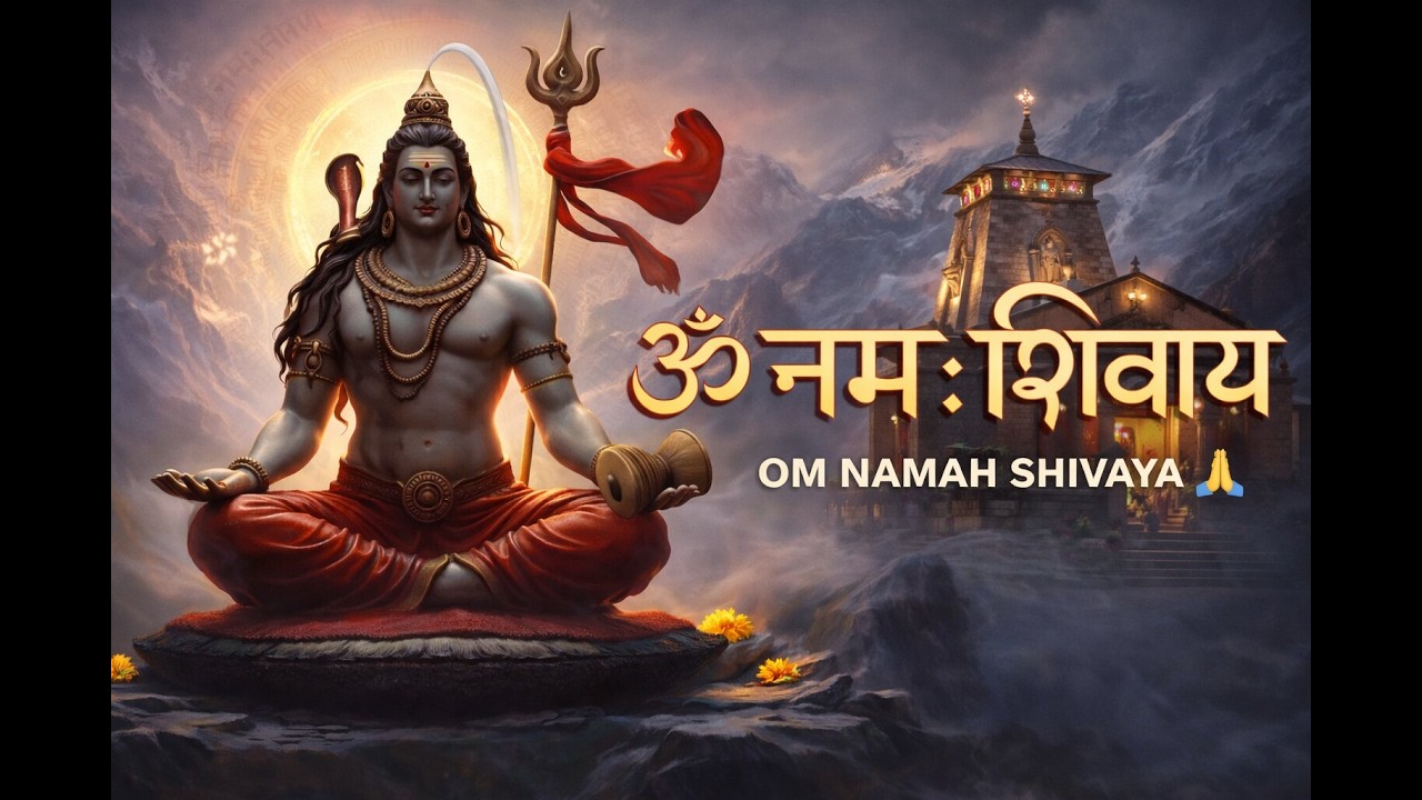 ॐ नमः शिवाय 🙏 | Kedarnath Dham | Powerful Shiva Mantra