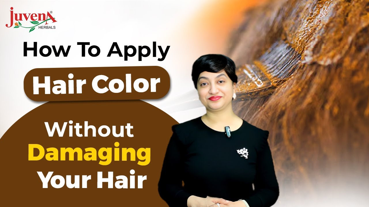 How to Color Your Hair Without Damaging Them | How To Apply Henna on Hair Before Applying Hair Color