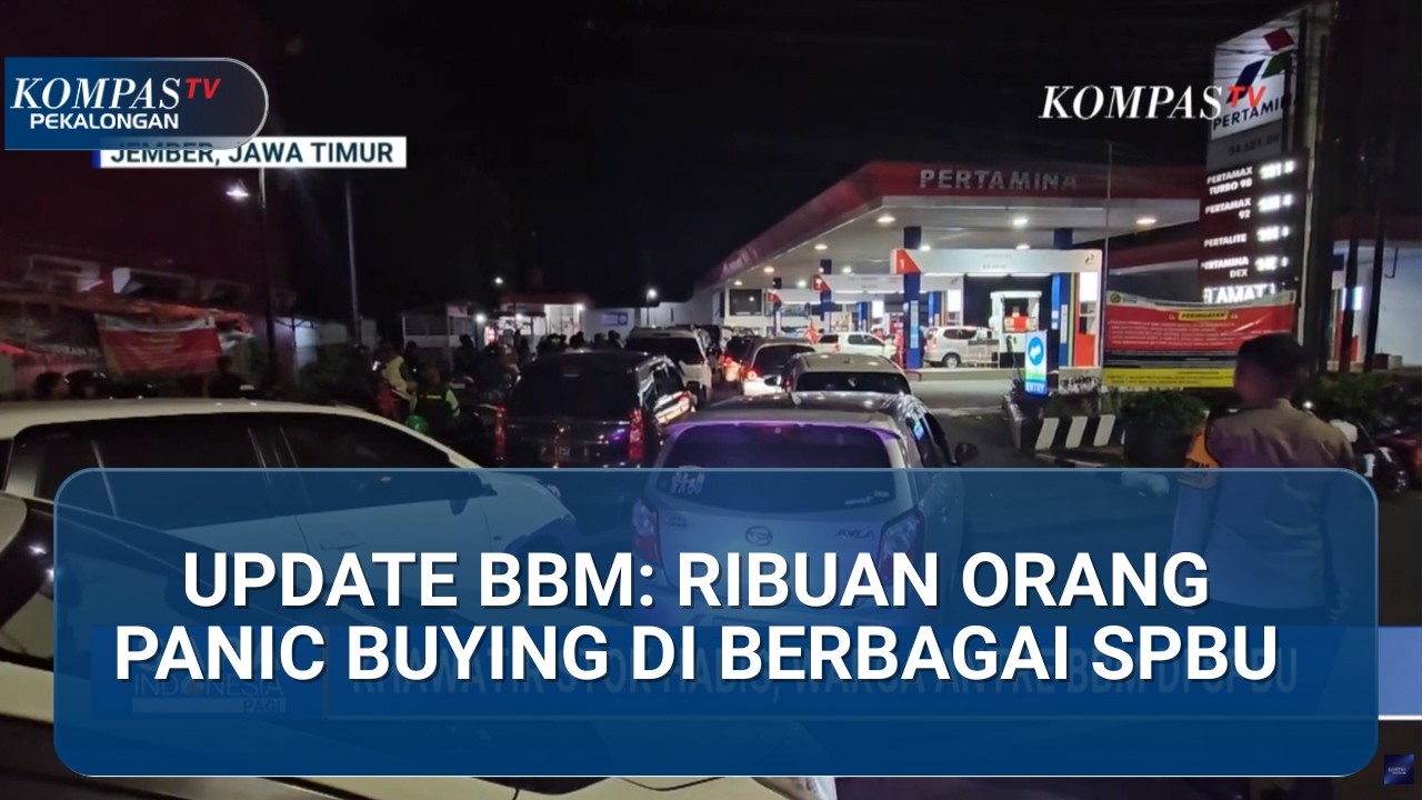 WASPADA! Warga Panik Antre BBM di Medan & Jember Imbas Perang Iran-Israel