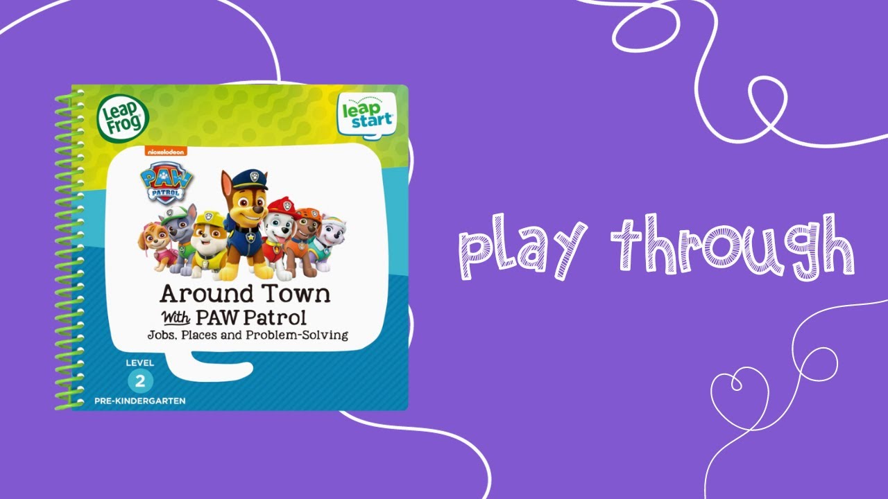 Paw Patrol LeapStart by Leap Frog play through