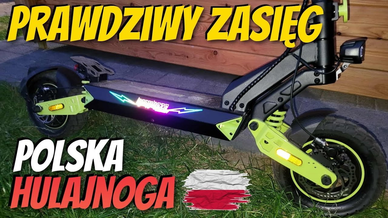Prawdziwy zasięg Kamikaze K1 PLUS Tokyo Drift - Zasięg na pełnej mocy pod 120kg - Ile przejedzie?