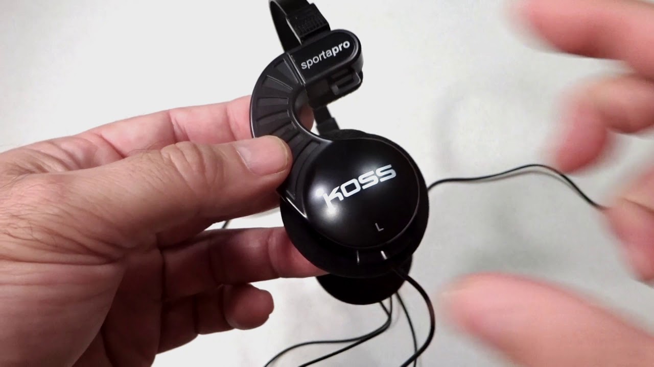 Koss Sporta Pro on ear headpohone review!! The most comfortable headphone ever!!!
