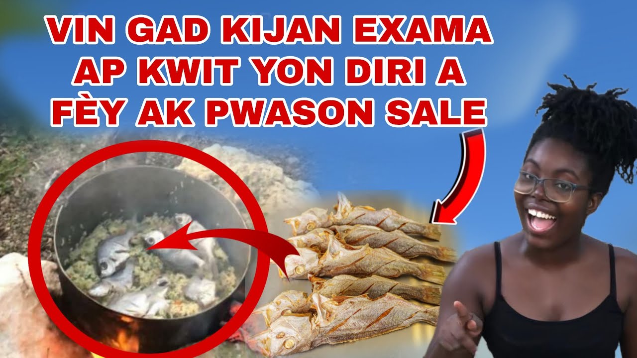 HAITIAN FOOD|Diri ak fèy