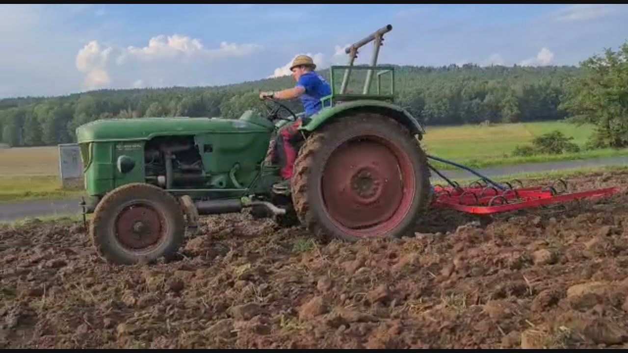 Saatbettvorbereitung Herbst 2021 Teil 1