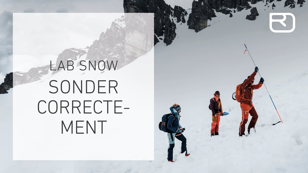 Sonder correctement après une avalanche – Tutoriel (15/17) (Francais) | LAB SNOW