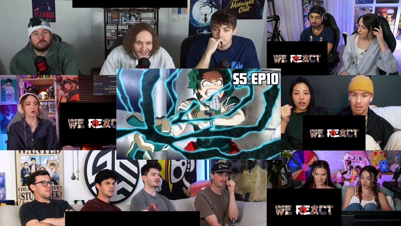 My Hero Academia Season 05 Episode 10 | Reaction Mashup
