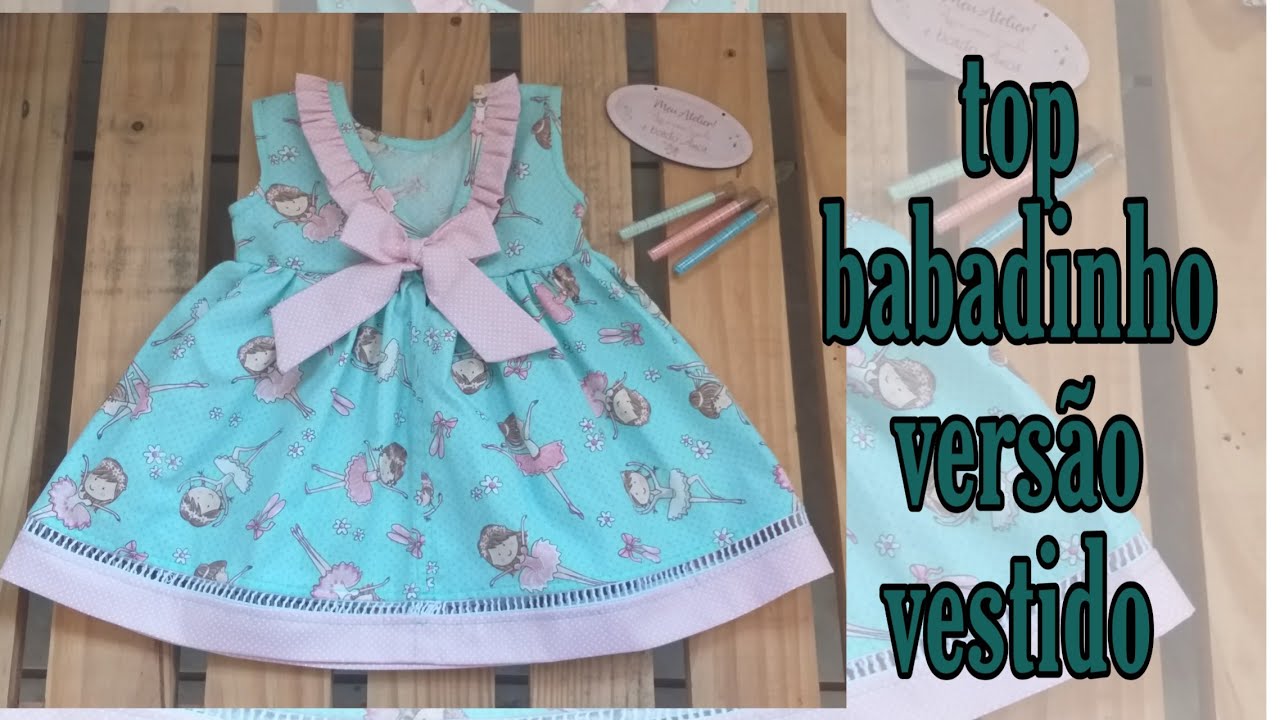 Transformando top em vestido