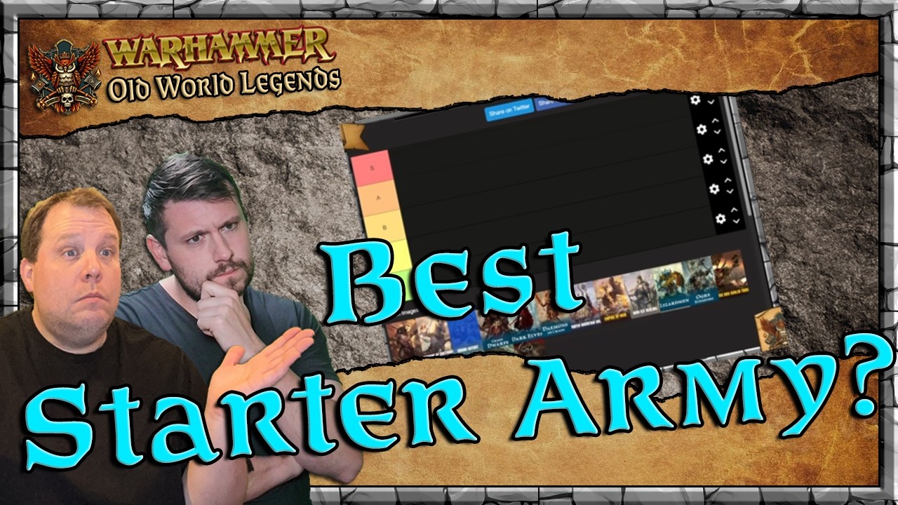 Which is the Best Starter Army? | Beginner Guide | Warhammer | Old World Legends Show