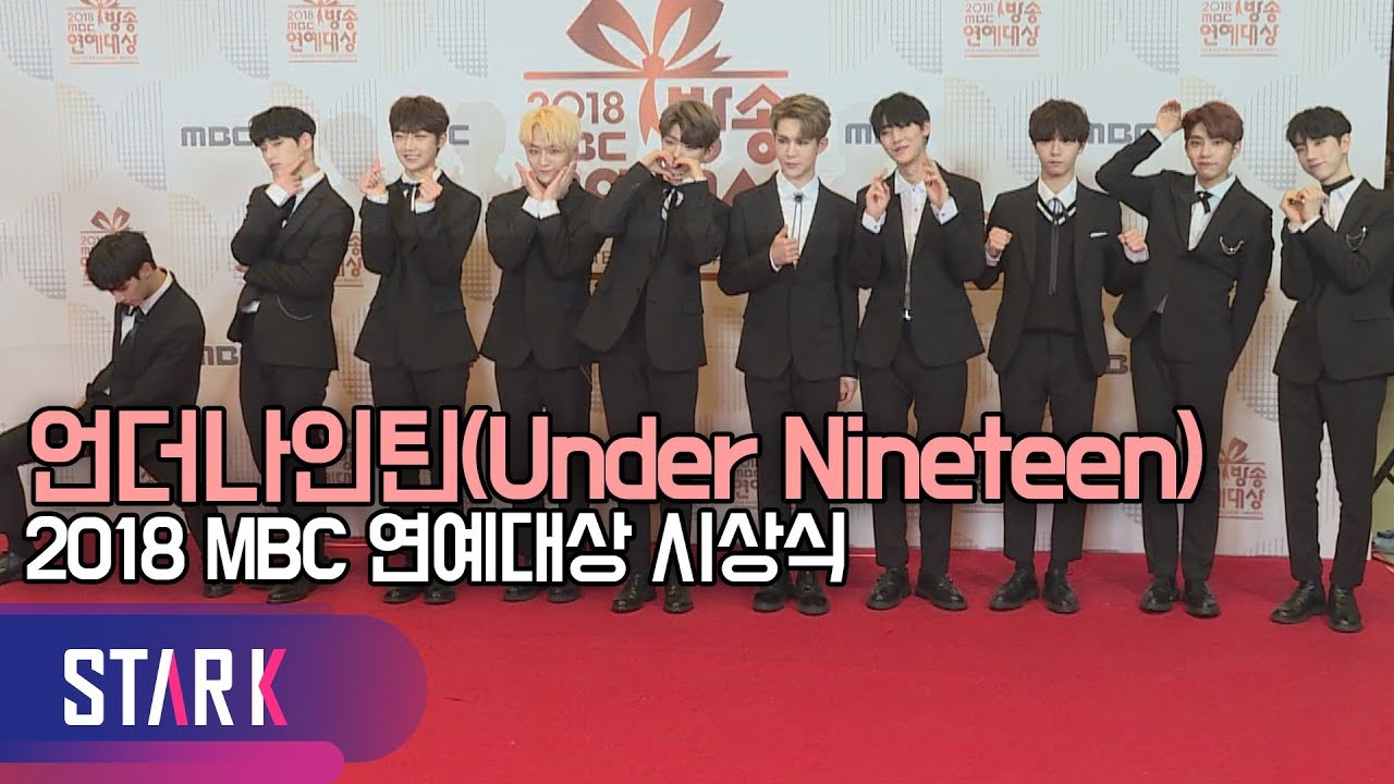 언더나인틴 10명의 십대 예비돌(Under Nineteen, MBC Entertainment Awards)