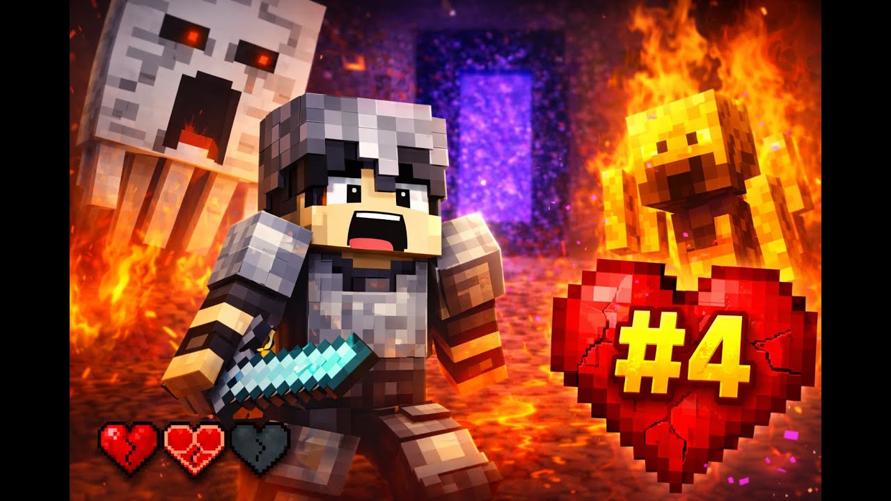 Ho rischiato di perdere TUTTO… | Minecraft Hardcore #4