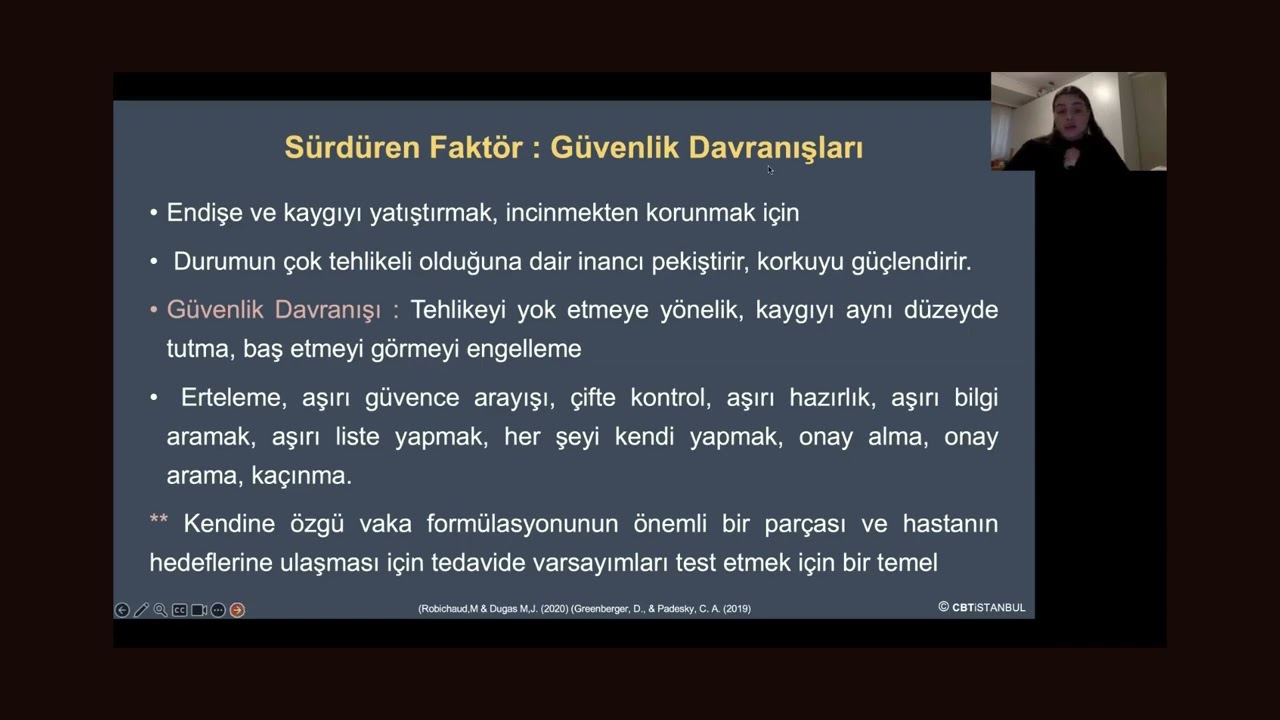Yaygın Anksiyete Bozukluğu (GAD) - Psikolog Büşra Arslan