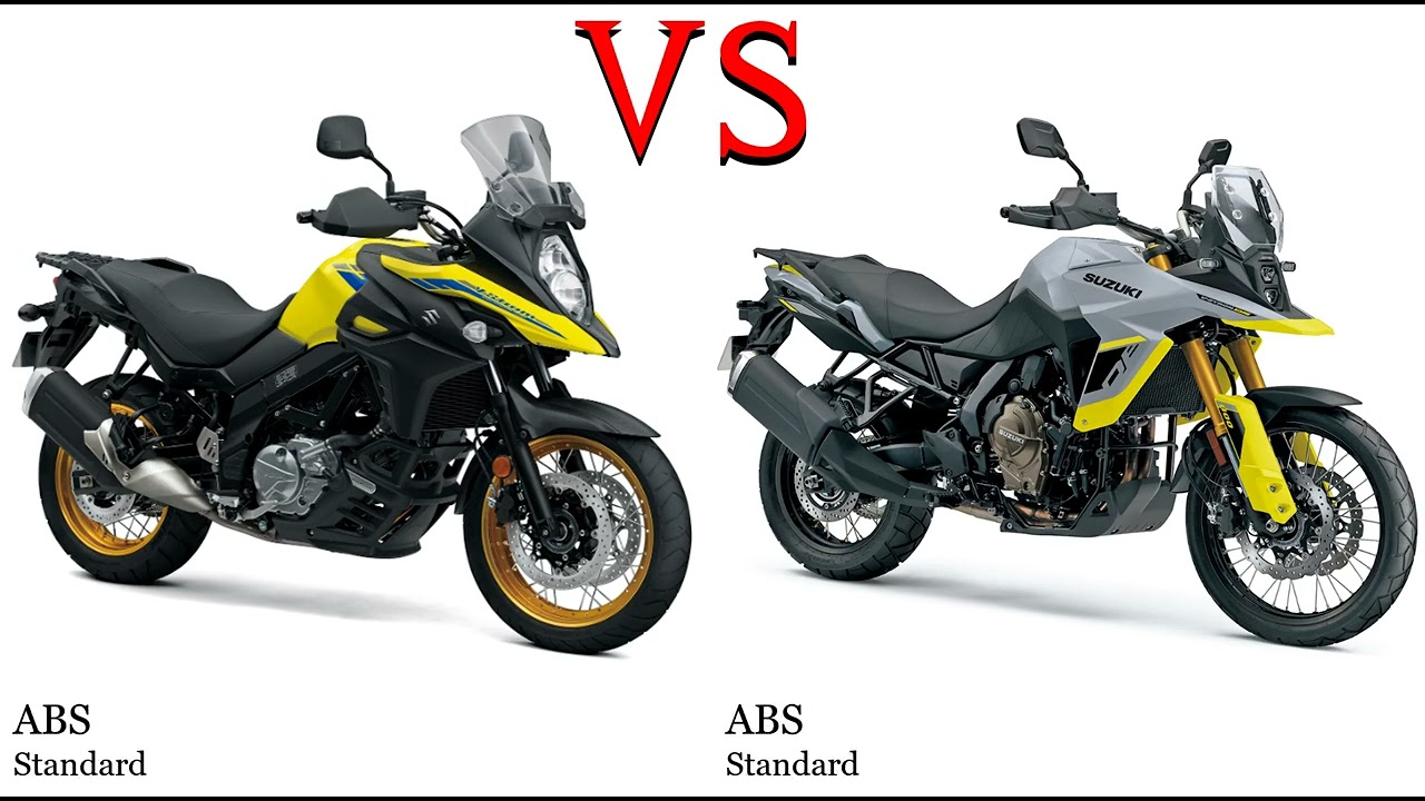 Suzuki V Strom 650 vs Suzuki V Strom 800 Test specification comparison