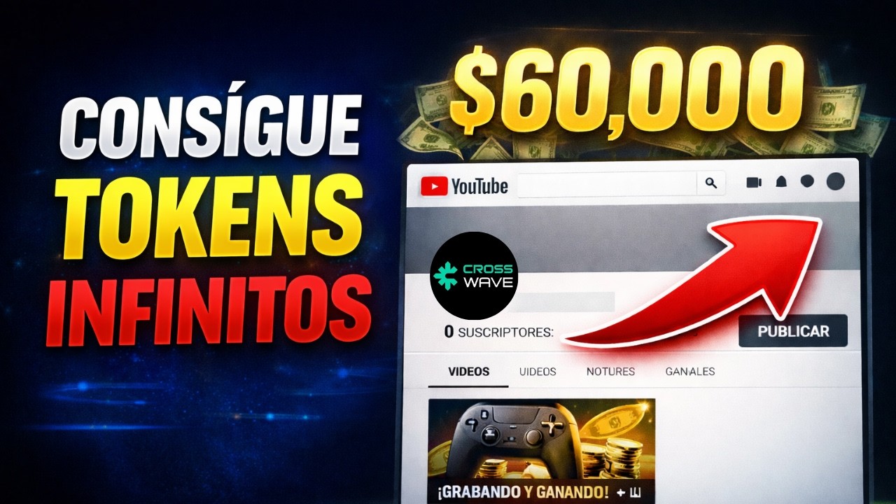 Con este TRUCO GANARAS el TRIPLE de TOKENS POR VIDEO (Pro Tips CrossWave)