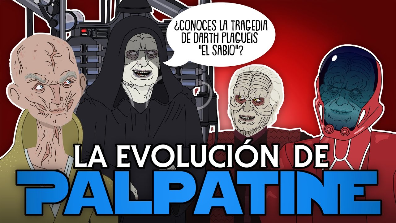 La evolución de Palpatine (Animada)