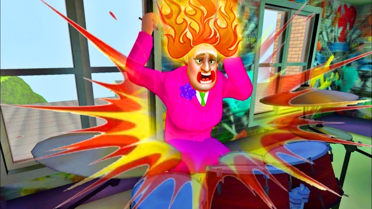 scary teacher 3d music competition - christmas update - Gameplay Walkthrough #23