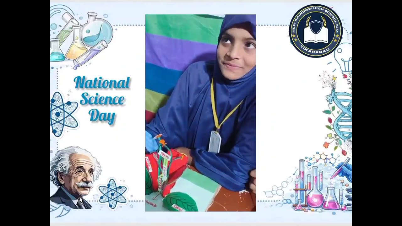 NATIONAL SCIENCE DAY ll New Rainbow school vkb ll