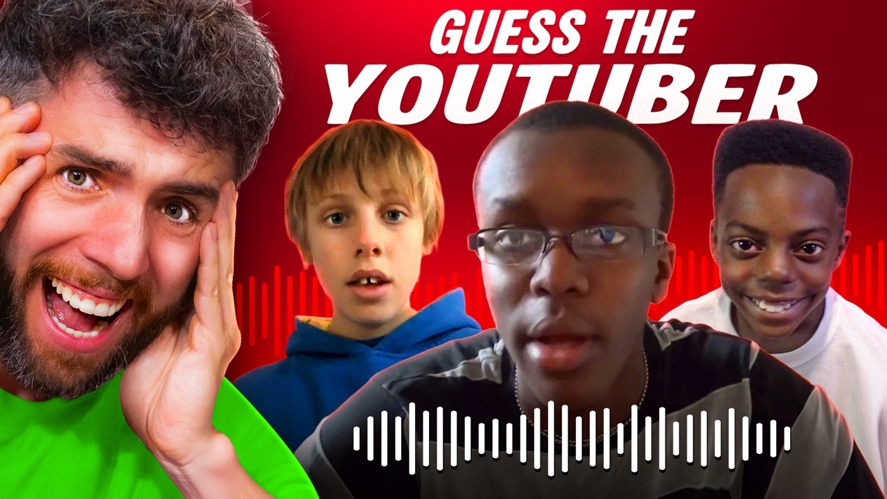 Sidemen Guess The YouTuber By Their Voice… From Their First Ever Video