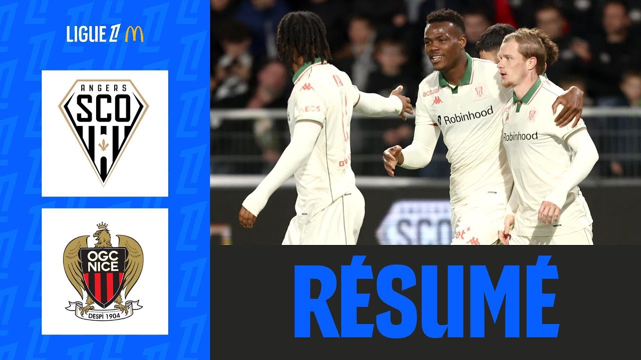 Le BUT FANTASTIQUE de Wahi, Nice S’IMPOSE à Angers | 26ème journée - Ligue 1 McDonald's 25/26