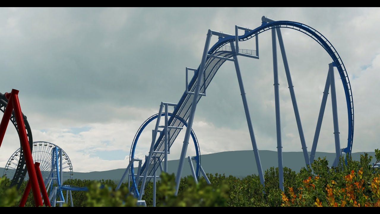 [Nolimits Coaster2] Larghetto - B&M Inverted Coaster (60fps)