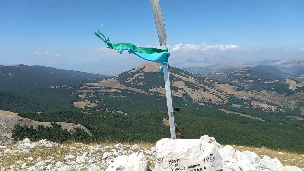 19-08-2023. Riprese VIDEO della escursione sul Monte Schienacavallo e sul Monte di Valle Caprara.