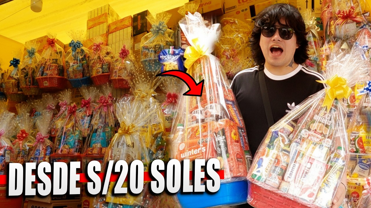 La FERIA de CANASTAS NAVIDEÑAS más GRANDE de LIMA | Desde S/20 - Santo Brasa