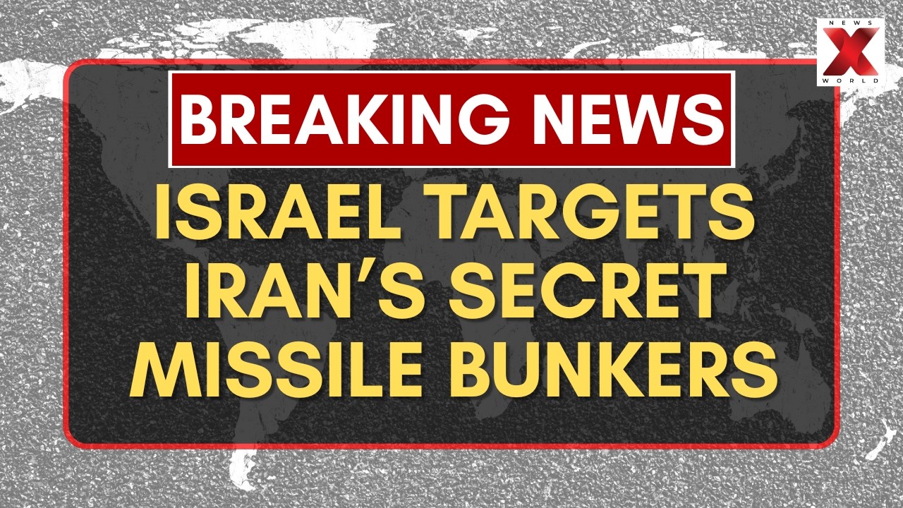 Israel Enters Second Phase Of Iran War Targeting Underground Missile Sites | NewsX World