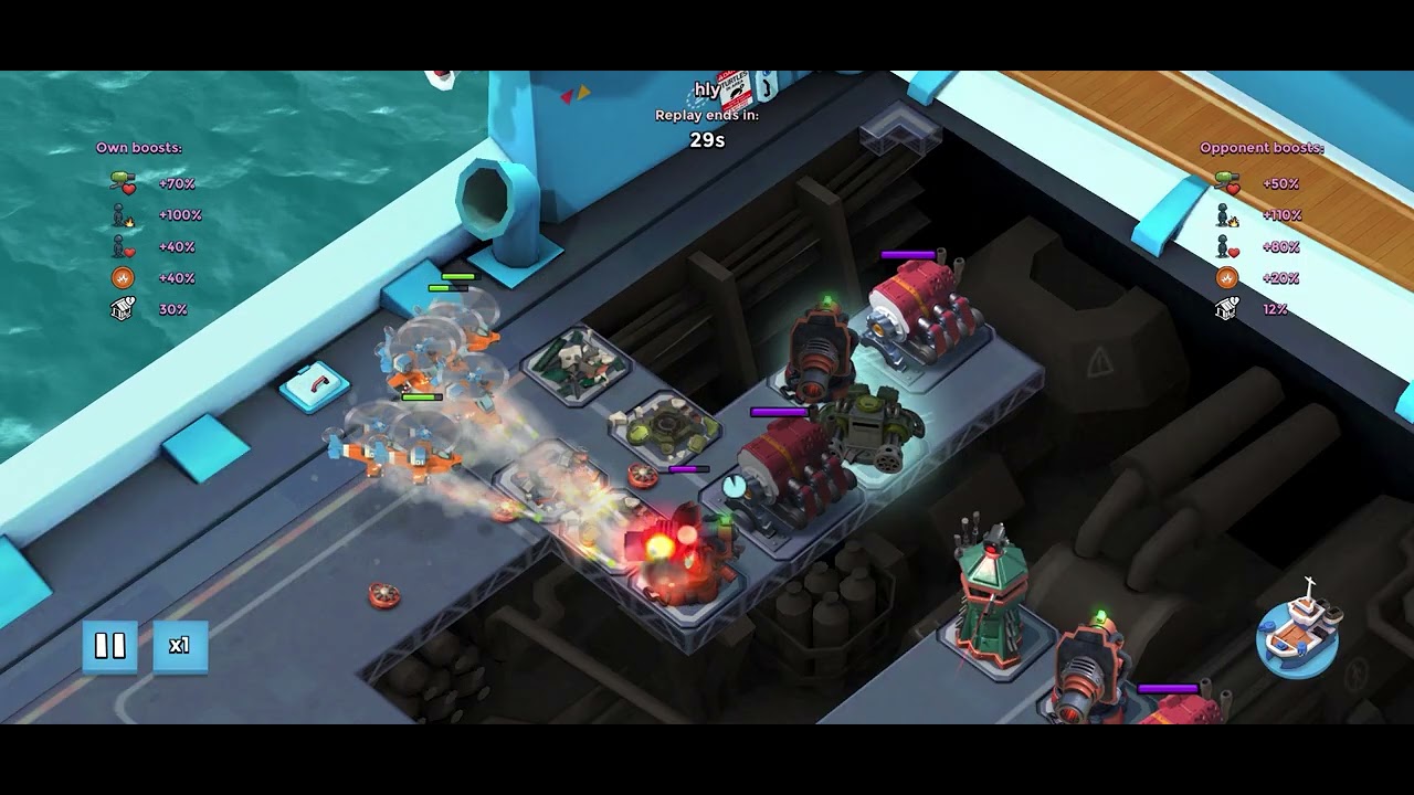 Boom Beach Warships S83 rank 18 RCs 4 ways