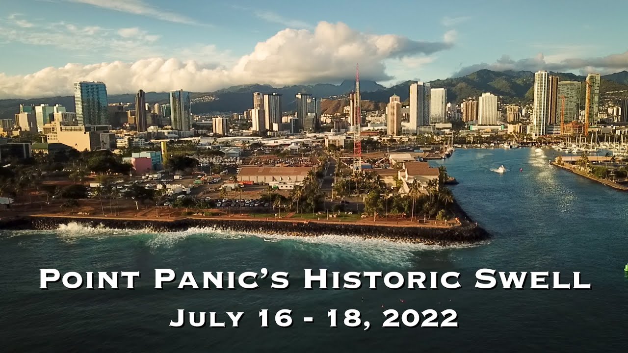 Point Panic's Historic Swell from July 16th to July 18th, 2022