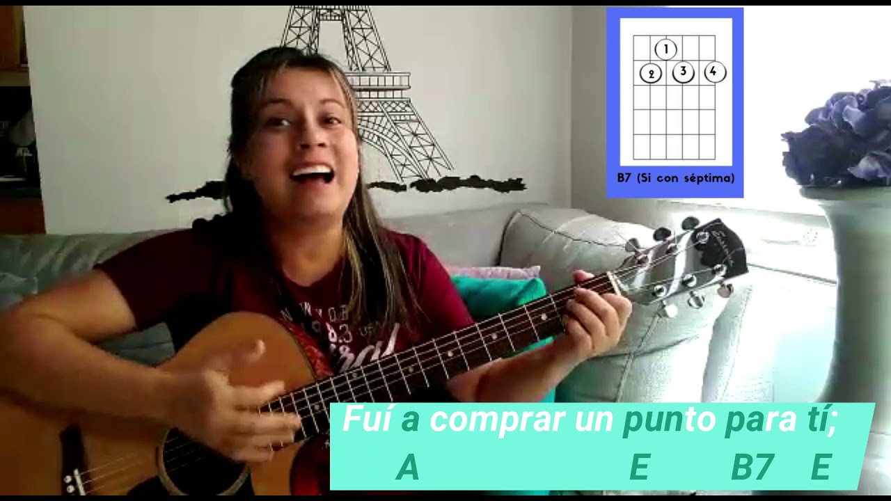 Ronda de la Vocales en guitarra