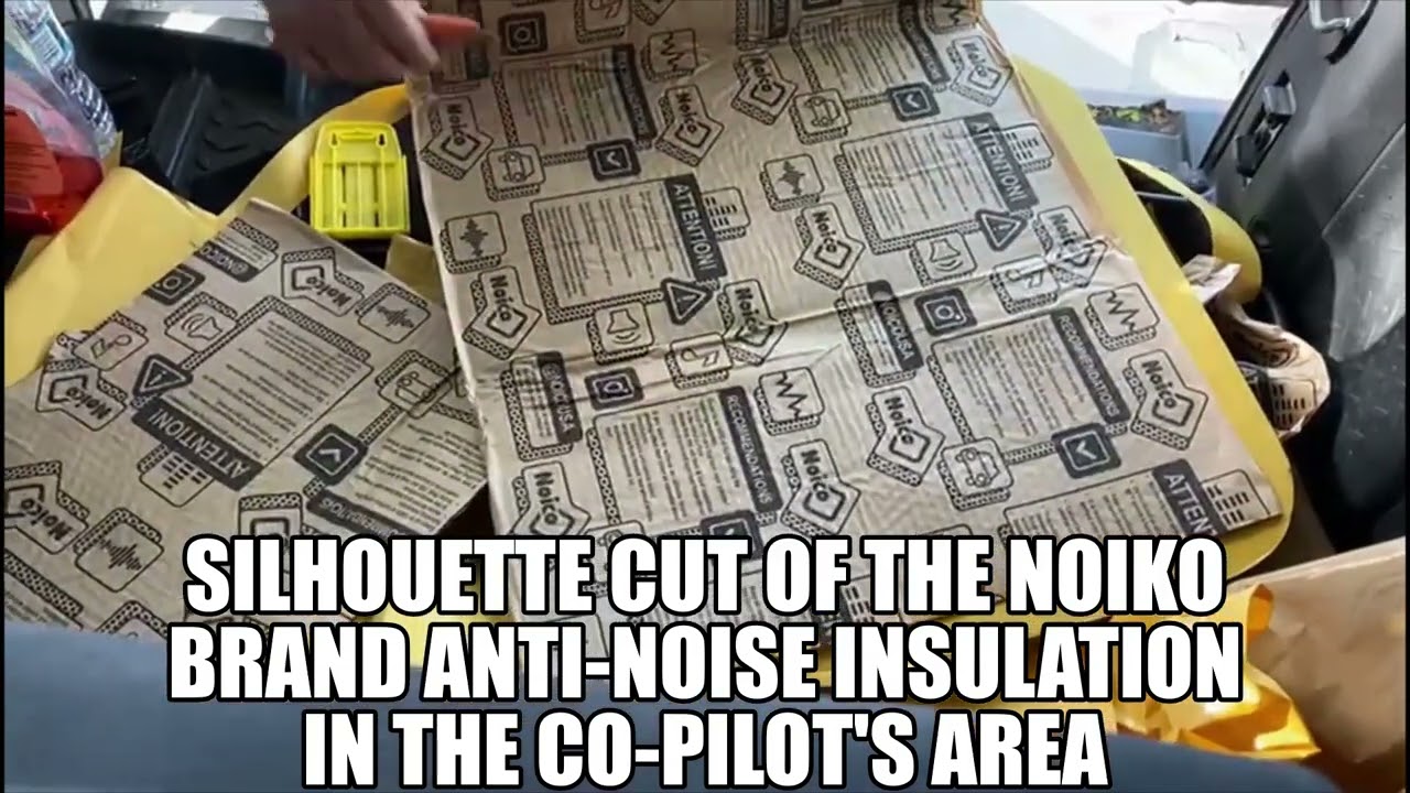 Installation of Boom Mat Thermal Acoustic Control Jeep Wrangler