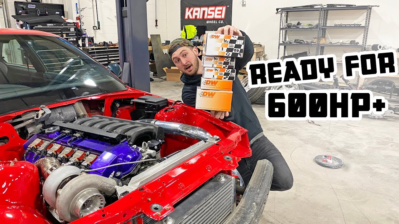 BOOSTED E36 complete fuel system upgrade!