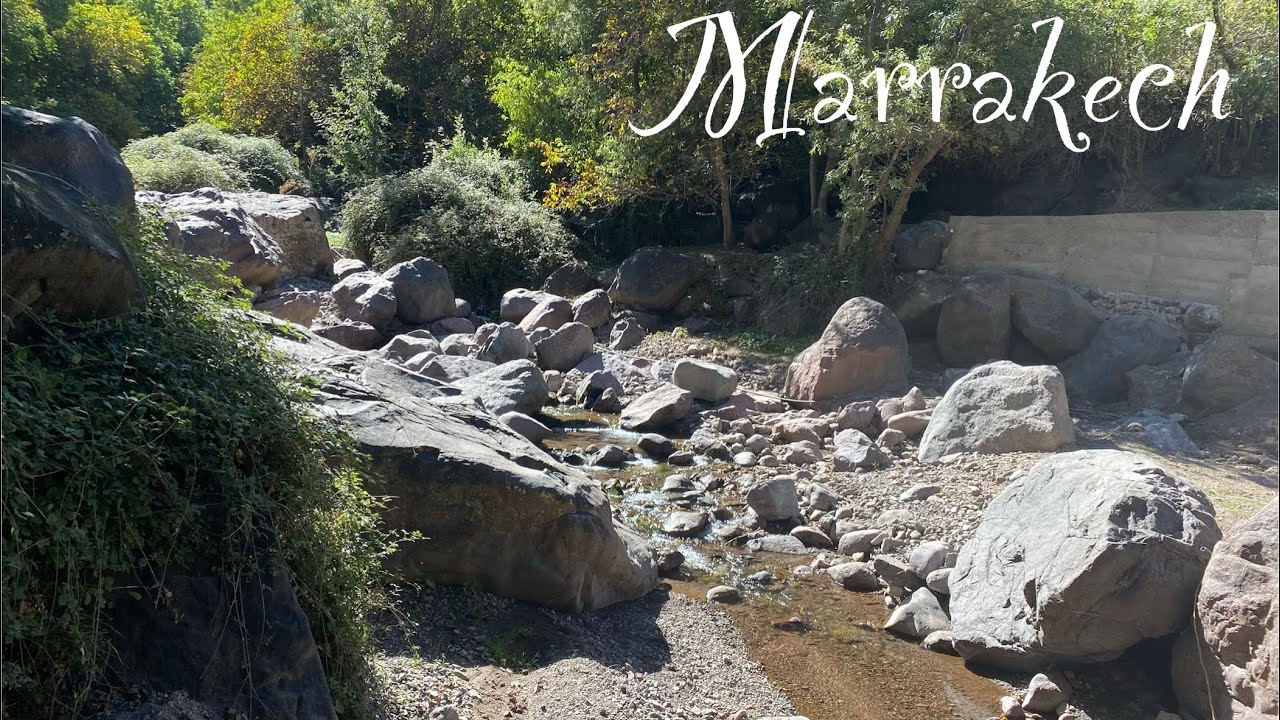 [Morocco 🇲🇦] - Marakesh | Getting lost in Kasbah | A Riad not exist on Google Maps | imlil waterfall
