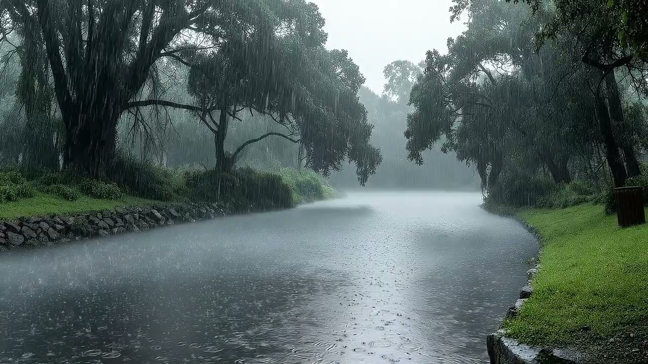 Healing Rain Sounds for Deep Sleep 🌧️ Relaxing Rain Ambience for Study, Meditation & Stress Relief