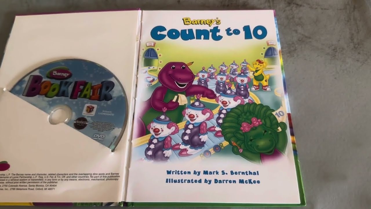 Barney’s Count To 10 Read Aloud
