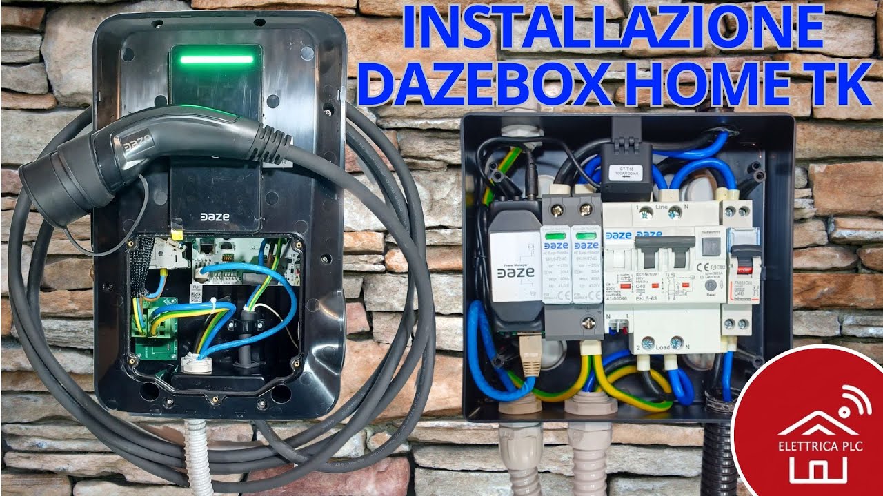 *36* INSTALLAZIONE COMPLETA DAZEBOX HOME TK + DYNAMIC POWER MANAGER + PROTECTION BOX PRO DAZE