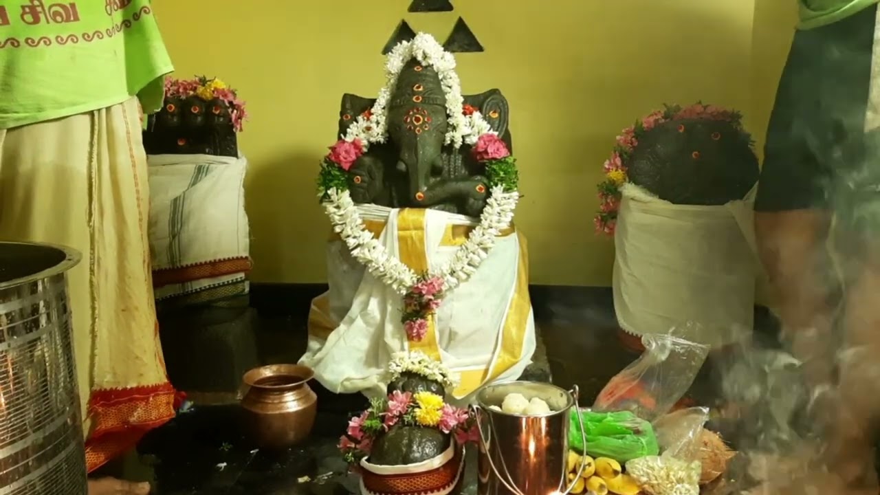 ஆவணி மாத தேய்பிறை சங்கட சதுர்த்தி அபிஷேக பூஜை sobanapuram