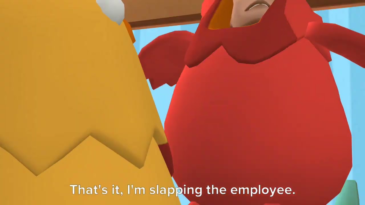Evil Chicken Misbehaves At McDonald’s/Grounded