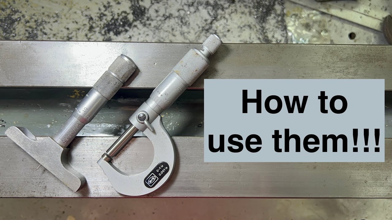 How to use an Imperial Micrometer and Imperial Depth Gauge