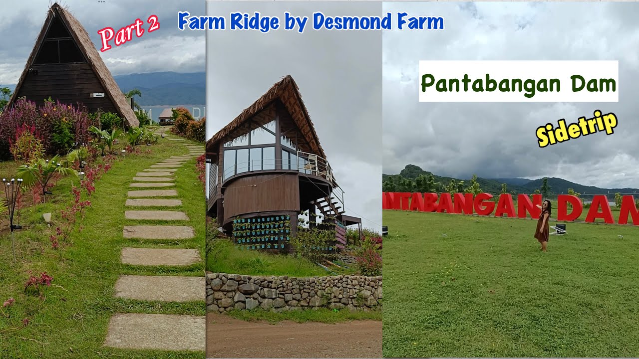 Part 2 - Tour @ Other Side Farm Ridge Cabanas & Sidetrip Pantabangan Dam (Vlog #5)#trending #viral