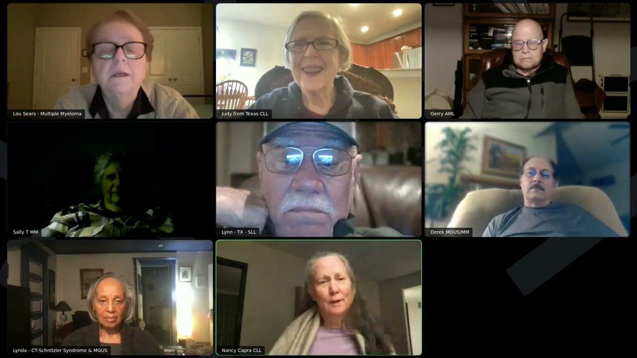 1/15/2026 - Blood Cancers Virtual Support Group
