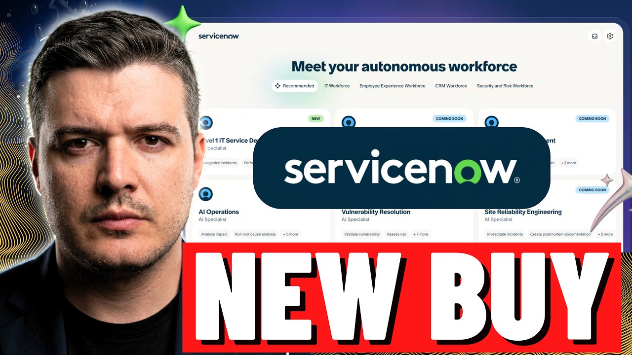 Почему я купил акции этой просевшей компании на $60 000 (ServiceNow)