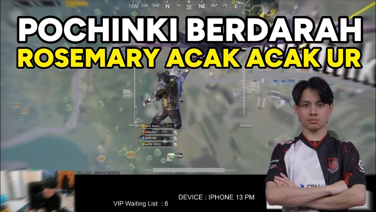 AE ROSEMARY BAR BAR ACAK ACAK ULTIMATE ROYALE 😱 PHOCHINKI BERDARAH | PUBG MOBILE