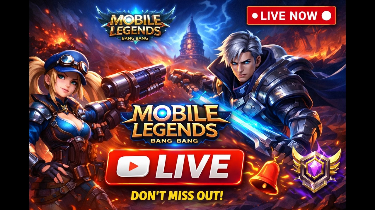 🔴 Mobile Legends LIVE Gameplay! Epic Rank Battle ⚔️