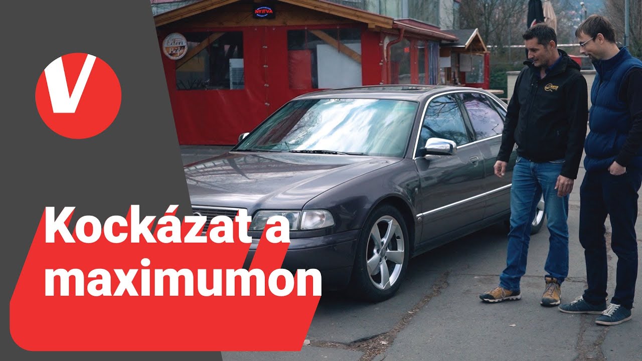 Kockázat a maximumon: 500 ezres, V8-as Audi - Vezess Értékbecslő: AUDI A8 V8