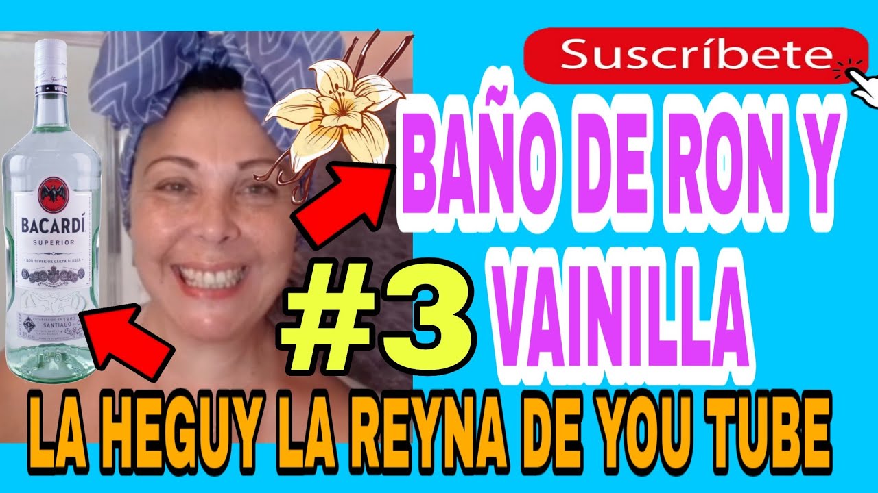 BA&Ntilde;O DE RON Y VAINILLA EL #3 #ba&ntilde;os #ron #vainilla #rosahwguyvlogs