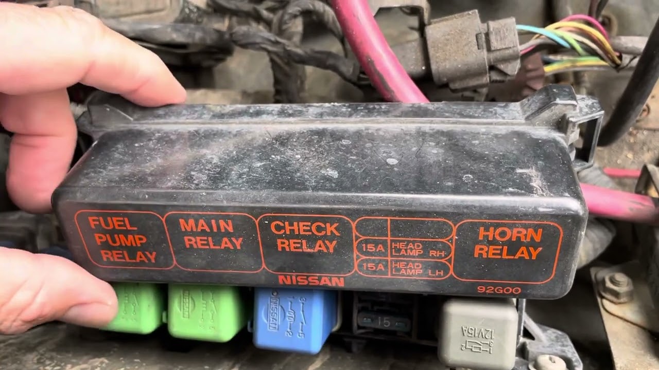 1994 Nissan Pathfinder starter relay location