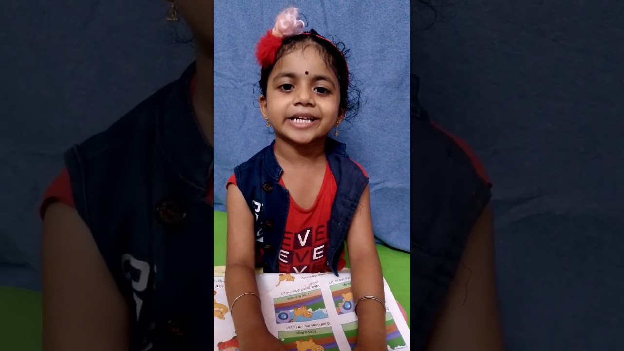Mi kids LKG lesson -3 Candy the fat cat 🐈😻😹😺 by Aashi😍😍😍.. 
