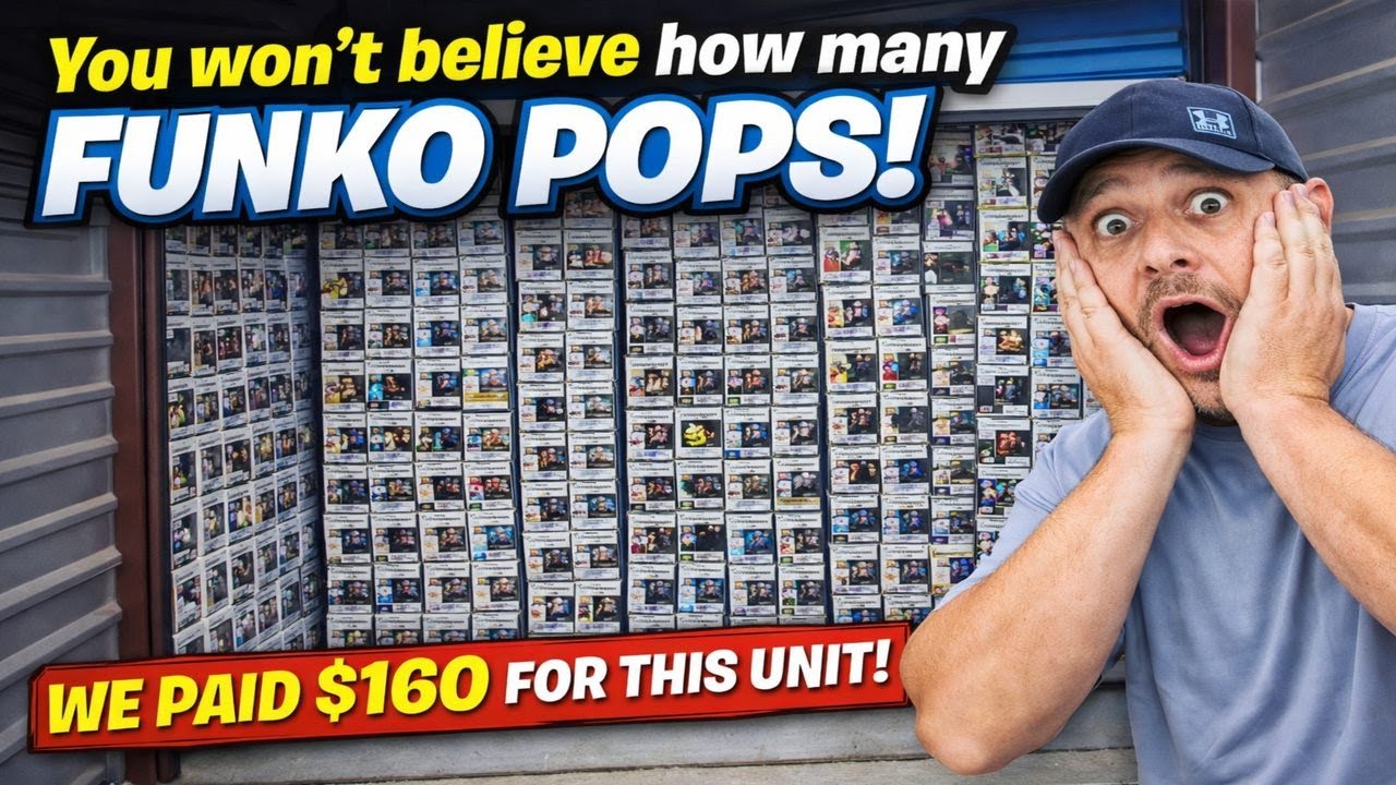 Funko Pop Treasure in a Storage Unit