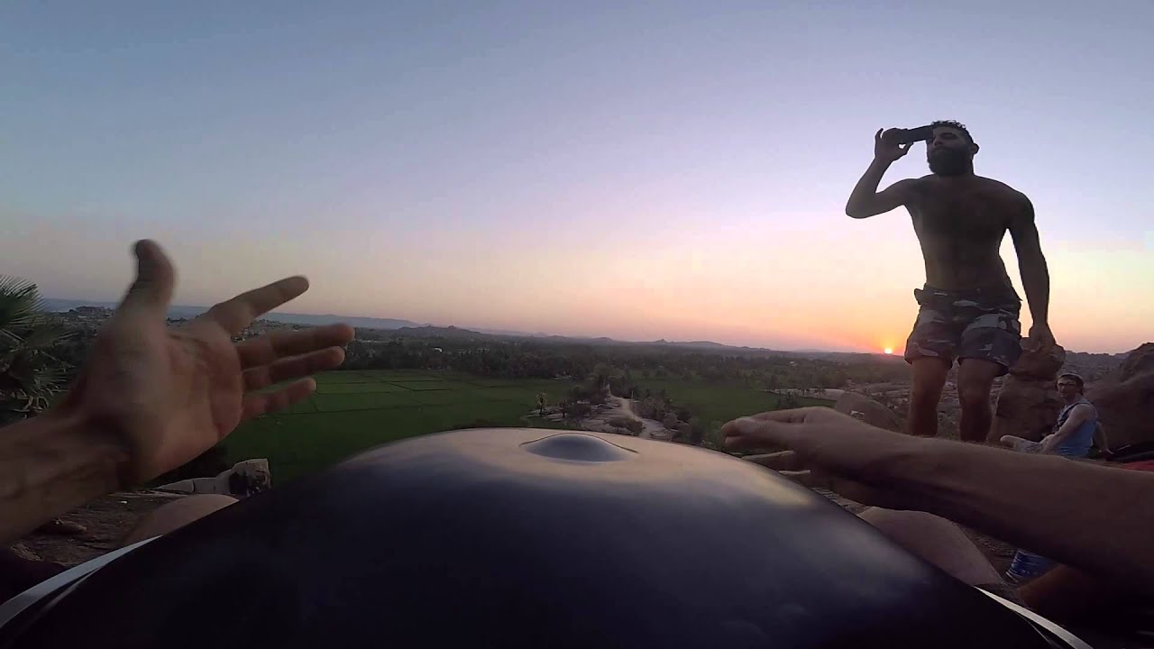 HandPan in Hampi India - 432 Hz Music
