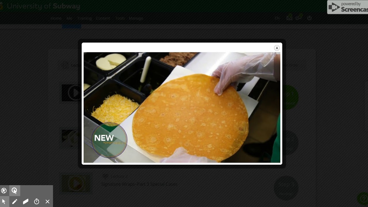Subway Wraps